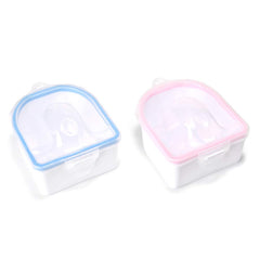 Rolabling taza remojo uñas rosa-azul, ideal para eliminar geles y acrílico.