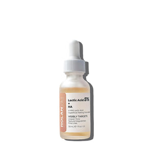 ROLANYIN Serum ácido lactico 5% en botella mejora textura de la piel