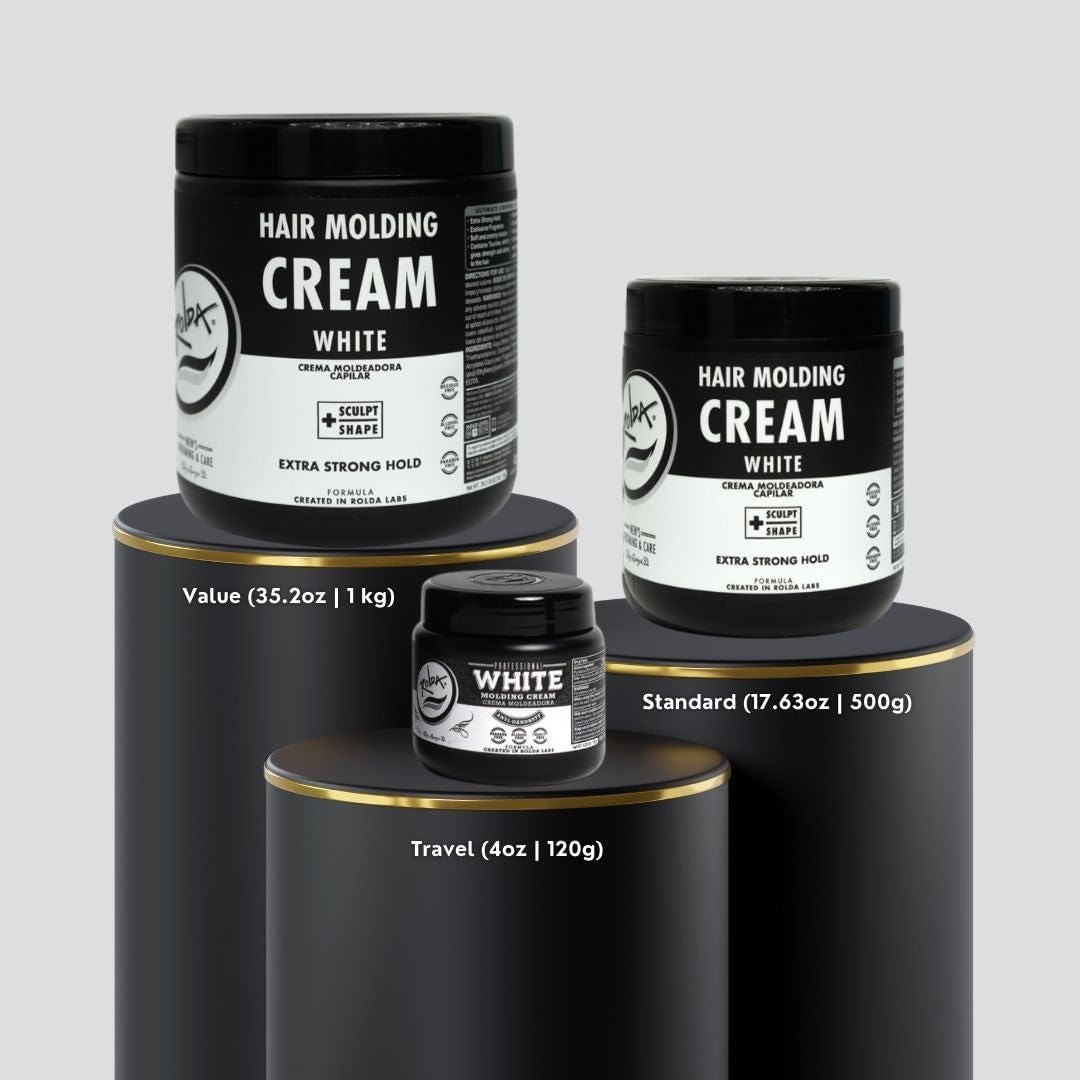 Rolda White Molding: uso diario para cuidado del cabello masculino