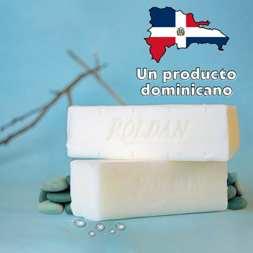 Jabón Castilla Roldán de origen vegetal ayuda a mantener la hidratación.