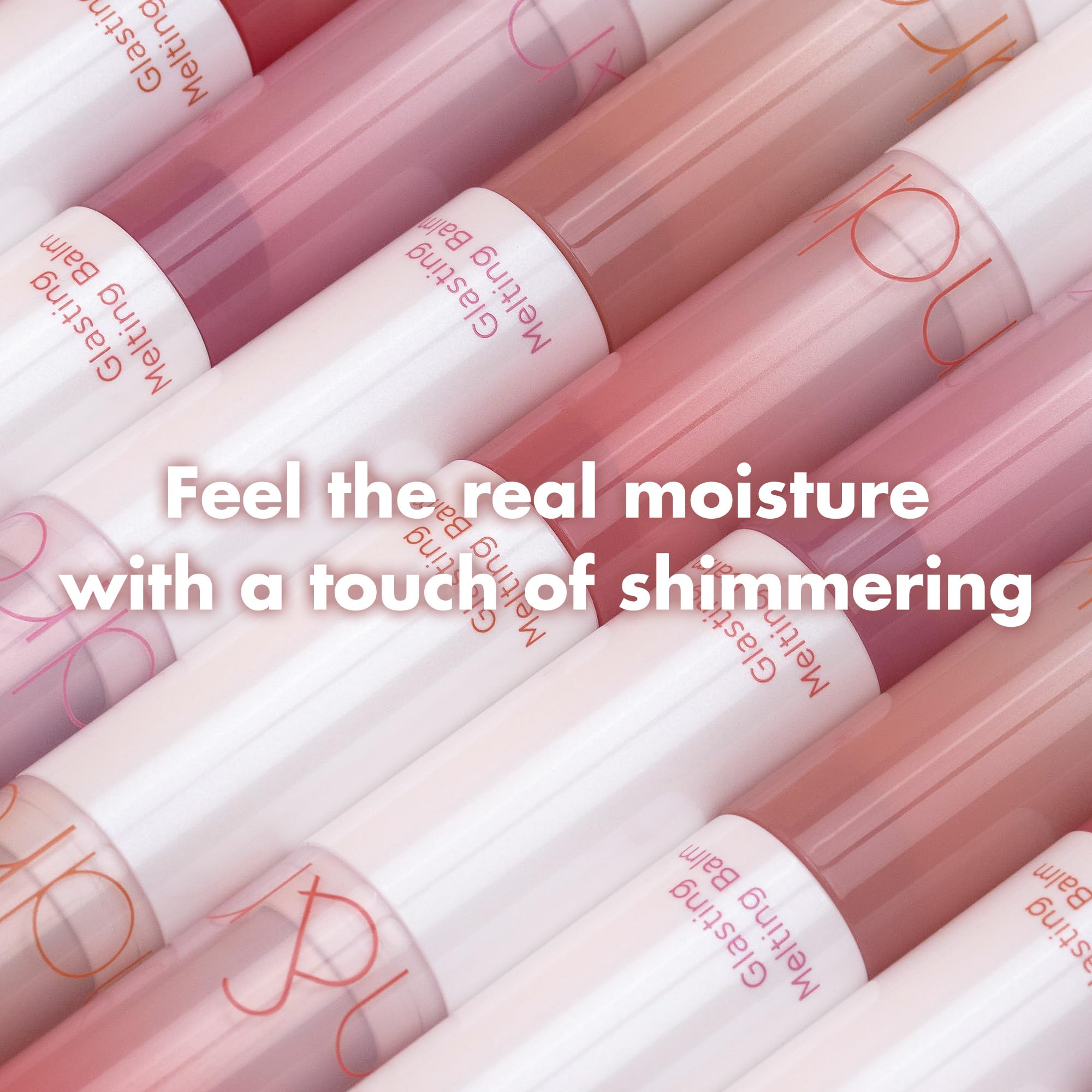 romnd GLASTING MELTING BALM #12 Veiled Rose hidratación prolongada para labios suaves