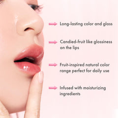 rom&nd Juicy Lasting Tint Coco Oscuro crea efecto voluminizador y brillo duradero