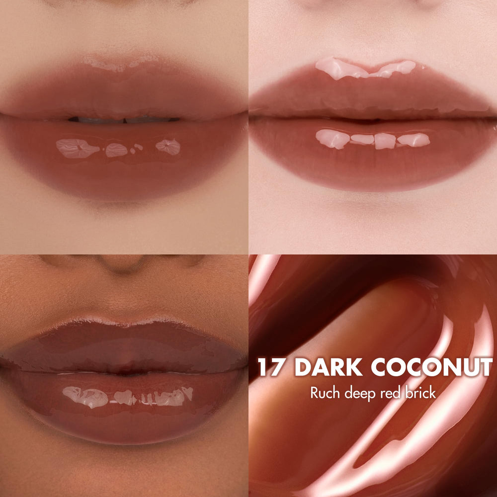 rom&nd Juicy Lasting Tint Coco Oscuro para degradado suave y natural