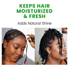 The Roots Naturelle Aplicación en trenzas con atomizador cómodo.