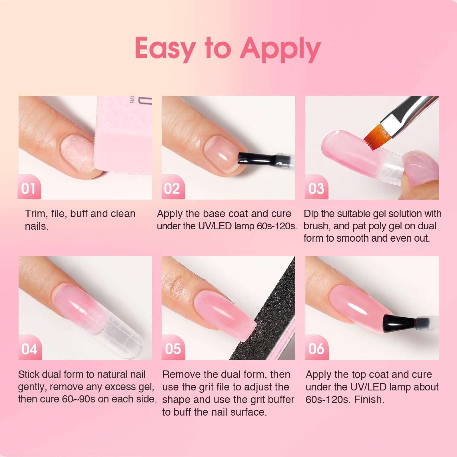 ROSALIND capa-top aporta brillo y protección a la manicura