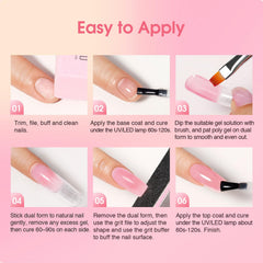 ROSALIND capa-top aporta brillo y protección a la manicura