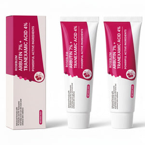 Roseblem crema arbutina 7% para manchas; hidratación suave y tono uniforme.