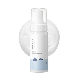 ROUND LAB 1025 Dokdo Bubble Foam limpiador suave para piel sensible y humectada