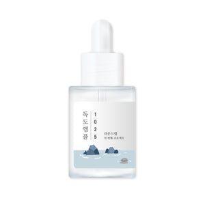 ROUND LAB Dokdo ampolla botella: hidratación suave para la piel sensible.