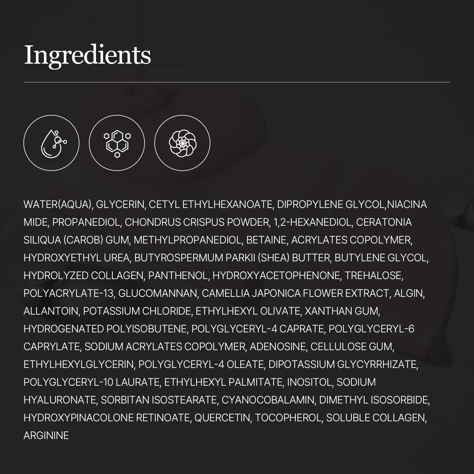 Mascarilla ROUND LAB Camellia Collagen: ajuste seguro sin resbalar durante el uso.
