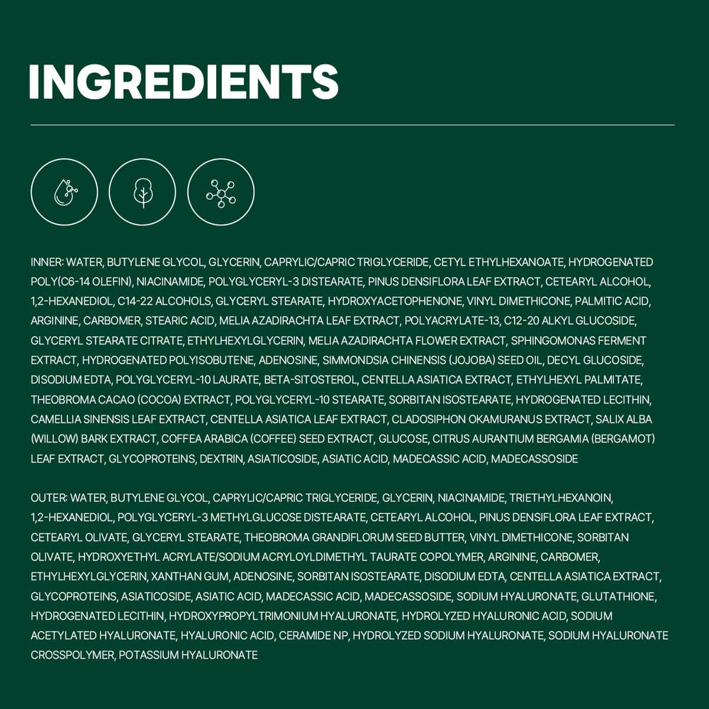ROUND LAB Pine Cica Calming Cream Plus, control del sebo y brillo para piel equilibrada