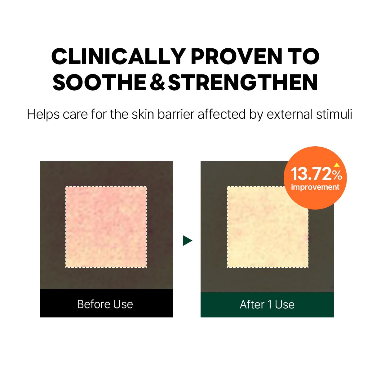 ROUND LAB Pine Cica Calming Cream Plus, niacinamida y glutatión para tono uniforme