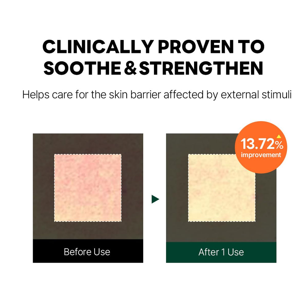 ROUND LAB Pine Cica Calming Cream Plus, niacinamida y glutatión para tono uniforme