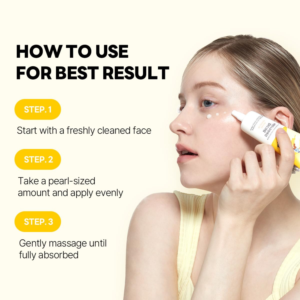 ROUND LAB Vita Niacinamide exfoliación suave con LHA y PHA.