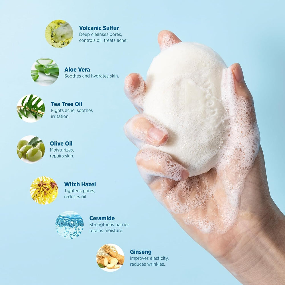 Roycederm con aceite de arbol de te y otros ingredientes calmantes.