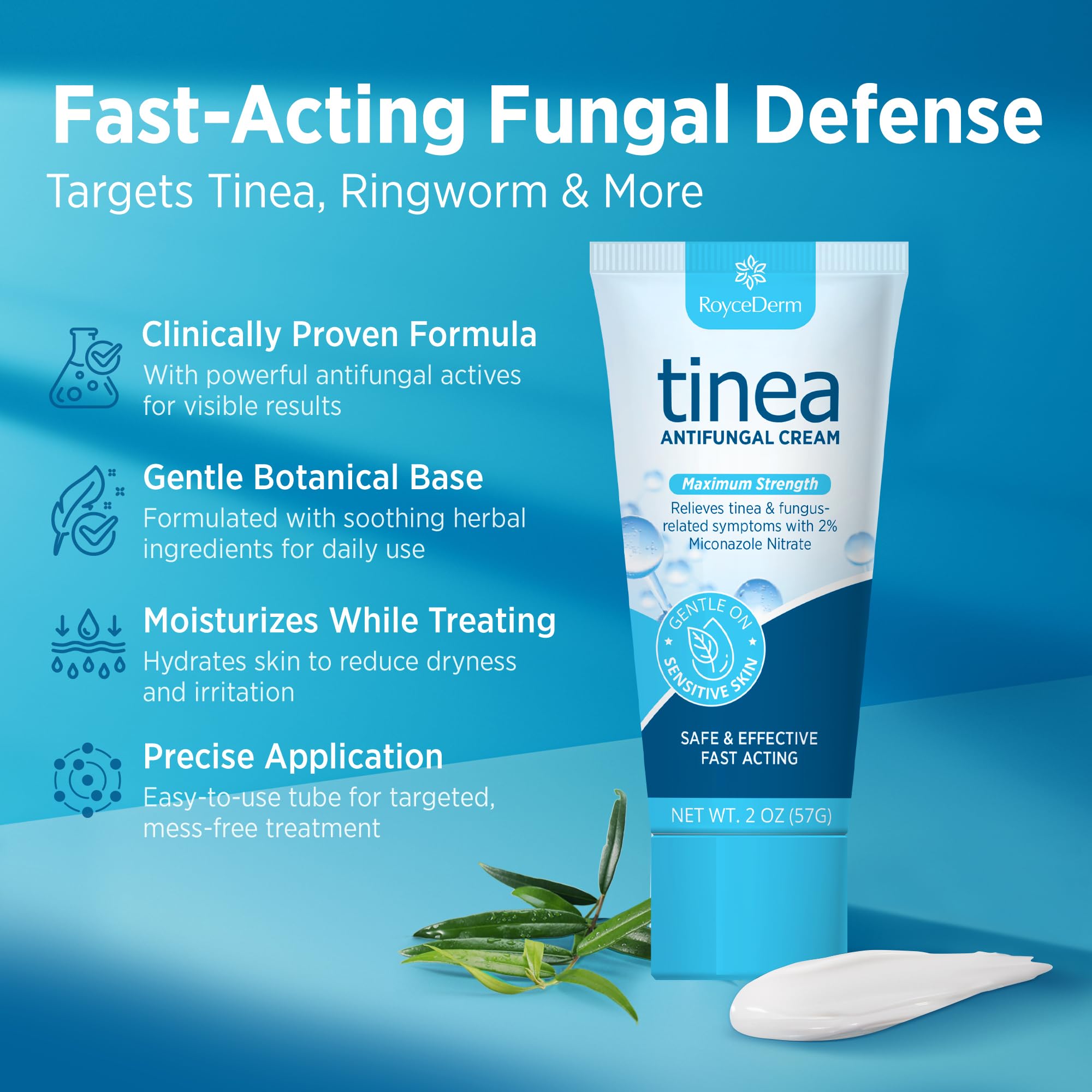 Roycederm jabón tiña versicolor - limpia y prepara la piel para la crema.