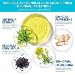 Roycederm jabón tiña versicolor - limpieza diaria sin irritación.