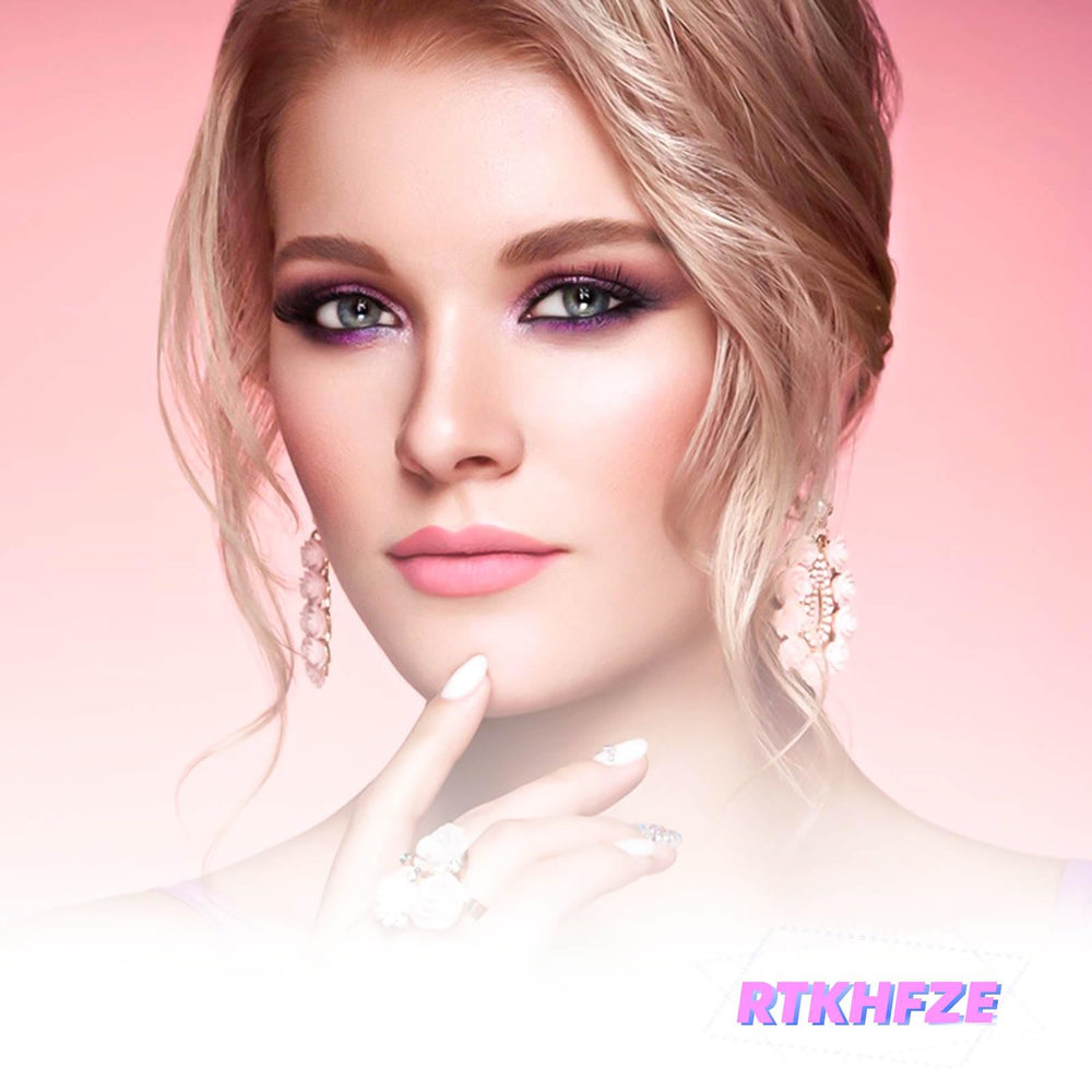 RTKHFZE kit 24 uñas para fiestas y citas.