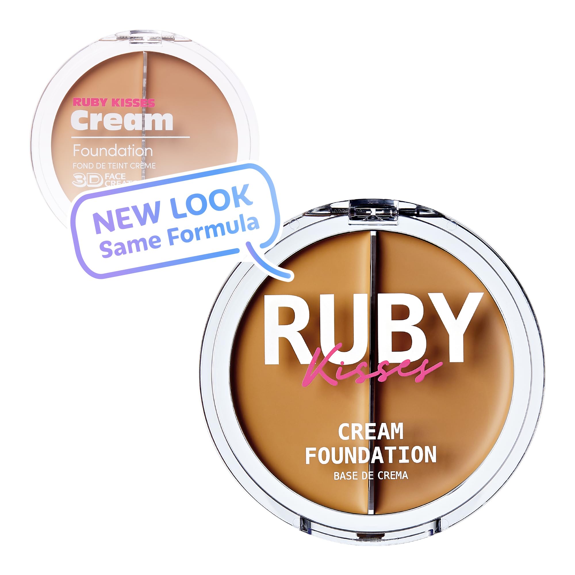 Ruby Kisses creacion-3d-de-rostro: cobertura ajustable con brocha para acabado natural.