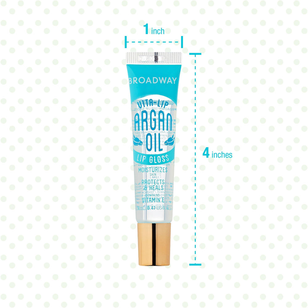 Aceite de argán en Ruby Kisses Broadway Vita-Lip, nutrición para labios.