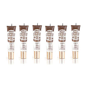 Ruby Kisses Broadway Vita-Lip brillos labiales con aceite de coco para hidratación diaria.