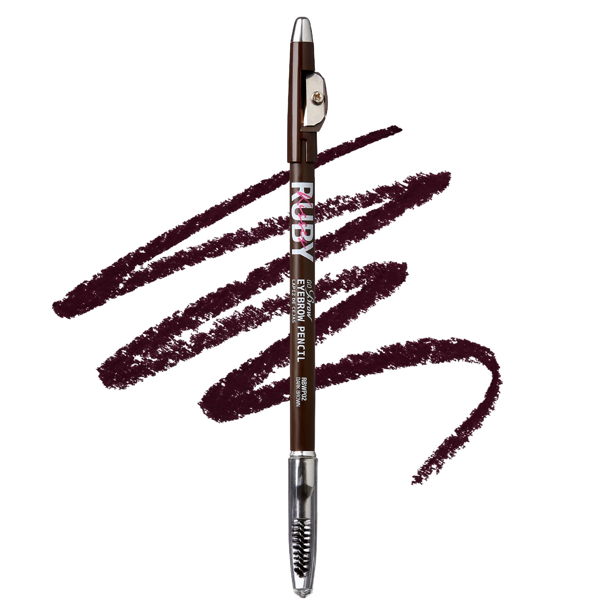 Ruby Kisses Kiss Go Brow punta delgada para trazos precisos
