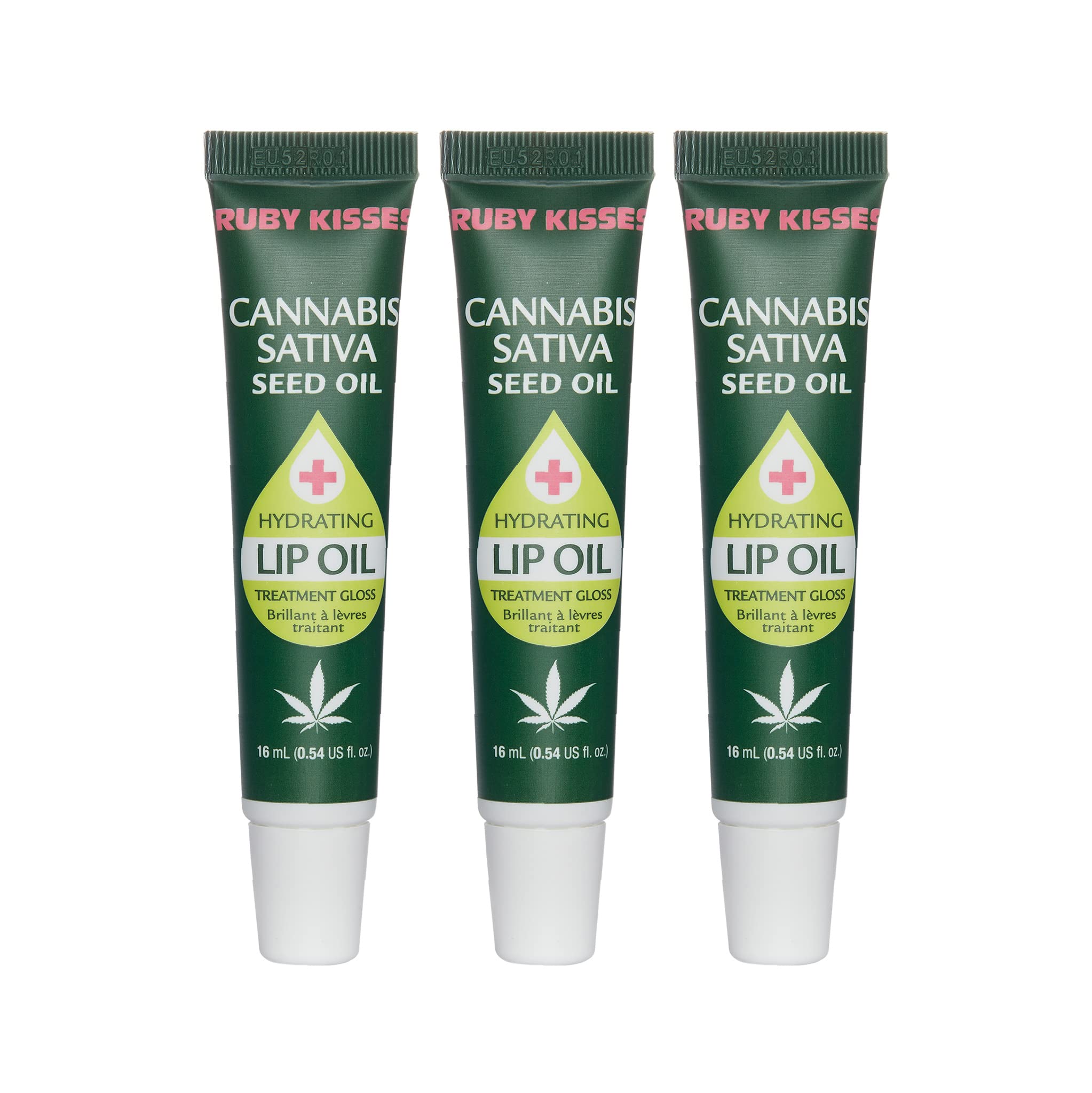 Ruby Kisses Aceite Labial Hidratante en aplicación suave para labios hidratados y brillantes.