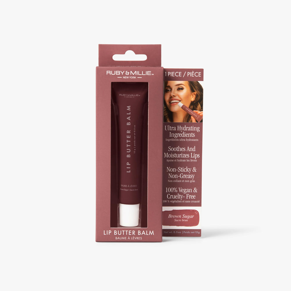 Cuidado multiuso Ruby & Millie para labios durante el día.