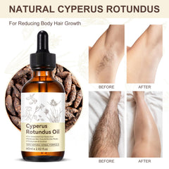 Rulviou Aceite Cyperus Rotundus, textura ligera para uso cómodo.
