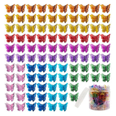 Ruocce clip cabello mariposa mini transparente para peinar diario.