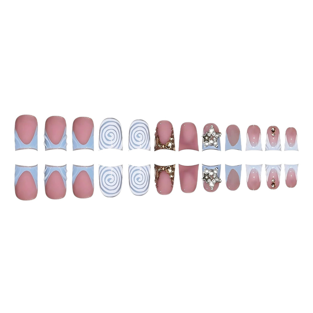 RUOKEXIN gel adhesivo incluido para fijación de uñas.