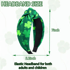 Accesorio RUPOFUZA con trébol verde, ligero y cómodo.