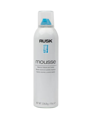 RUSK Designer Collection Mousse en botella proporciona volumen máximo y fijación firme