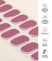 Ruyeefam Drama Queen Jam Pink en diseño de uñas sin necesidad de UV.