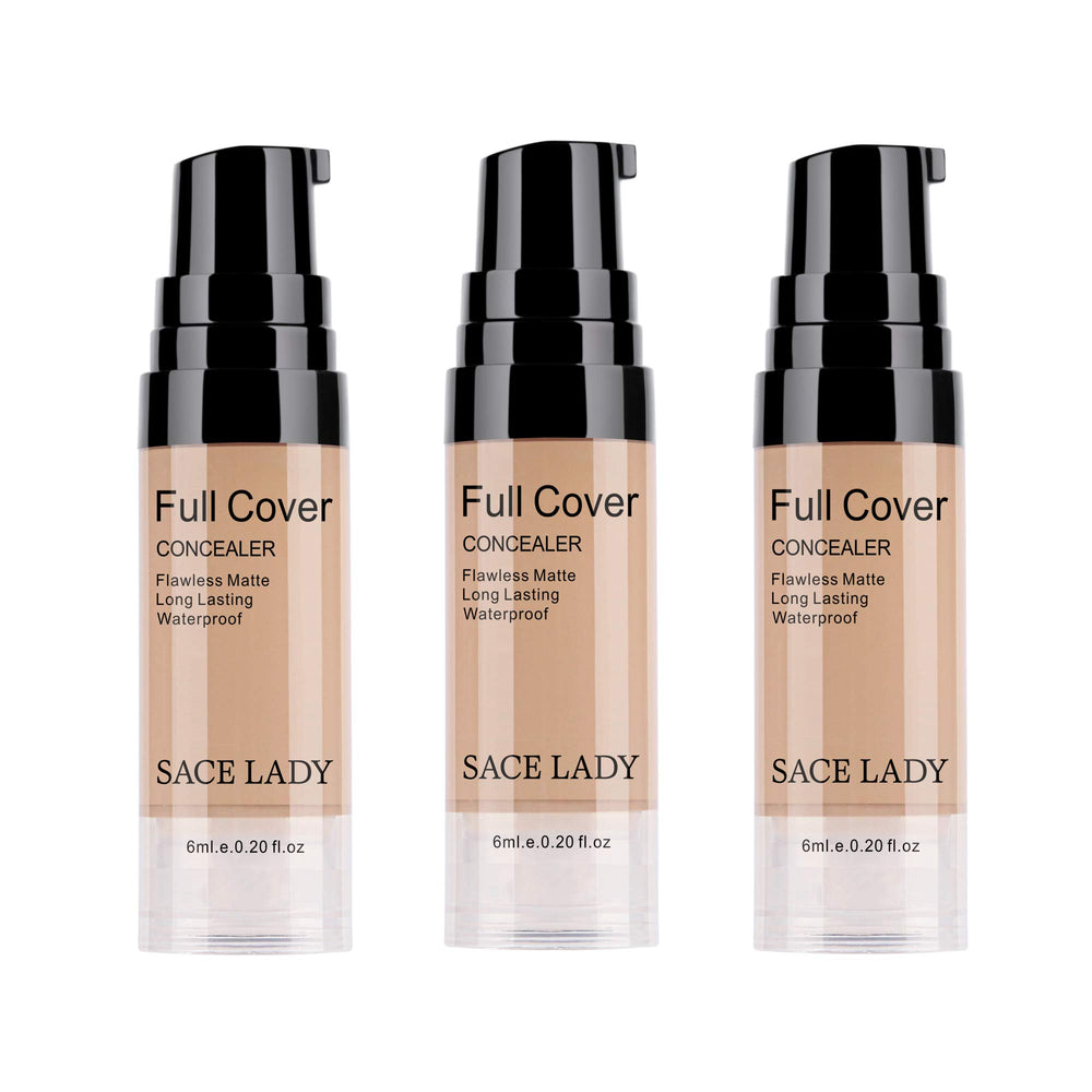 Corrector líquido SACE LADY en frasco con cobertura total para imperfecciones