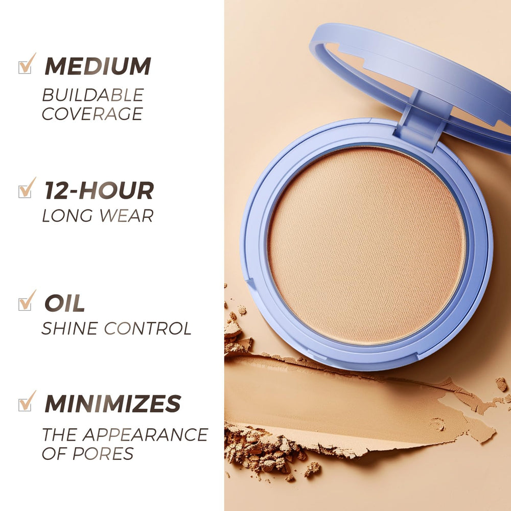 SACE LADY polvo compacto para retoques rápidos en bolso.