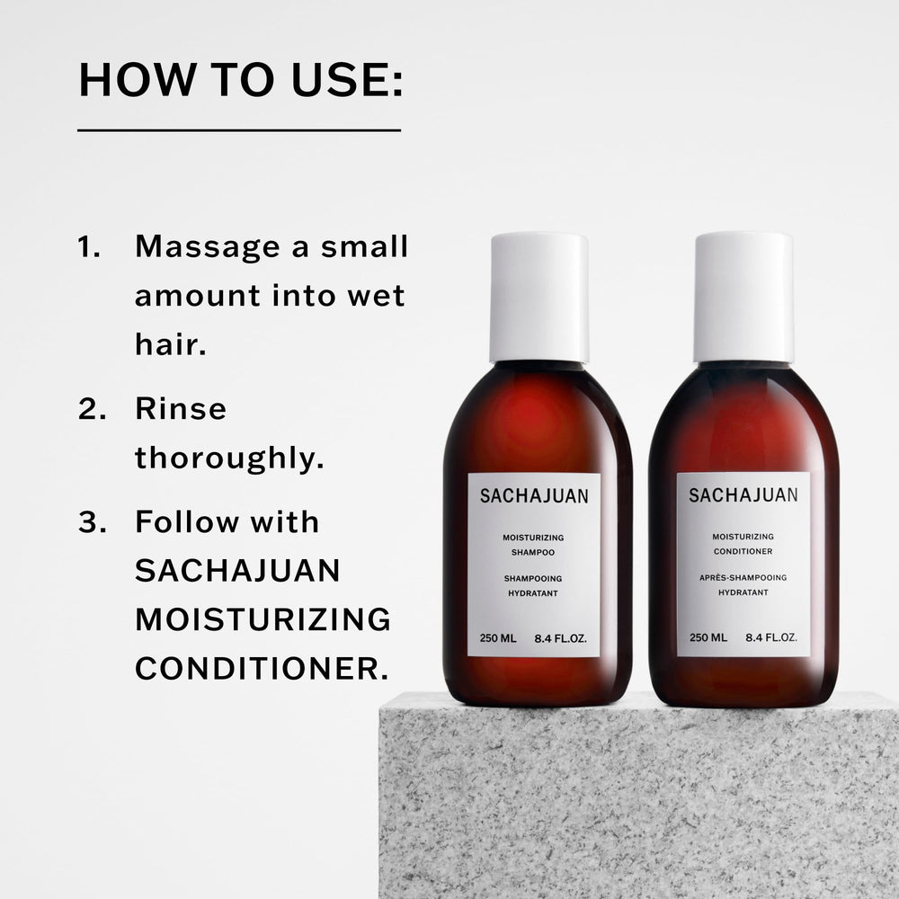SACHAJUAN cabello seco tras lavado brillo y manejo fácil