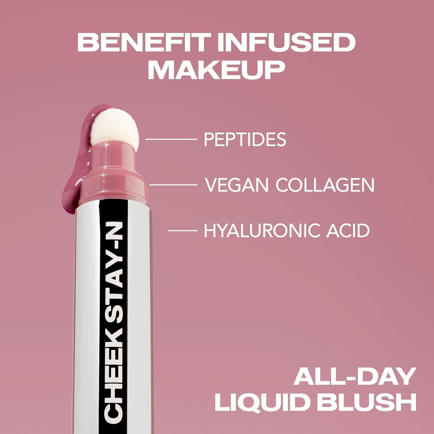 Sacheu Cheek Stay-N, pigmento alto para construir tono deseado.