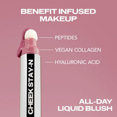 Sacheu Cheek Stay-N, pigmento alto para construir tono deseado.