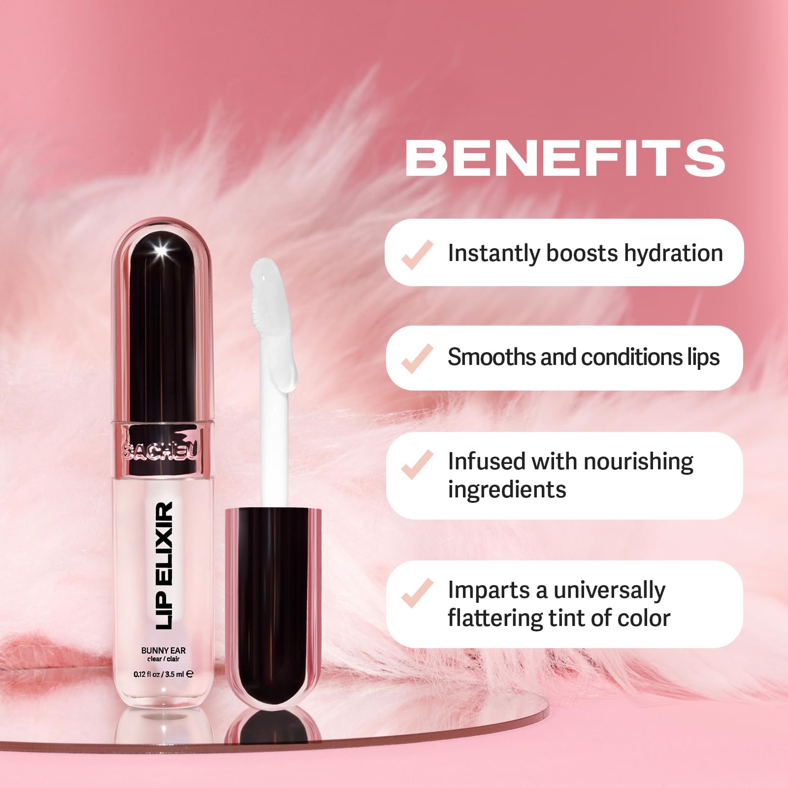 Aplicación diaria fácil para un look pulido y labios hidratados