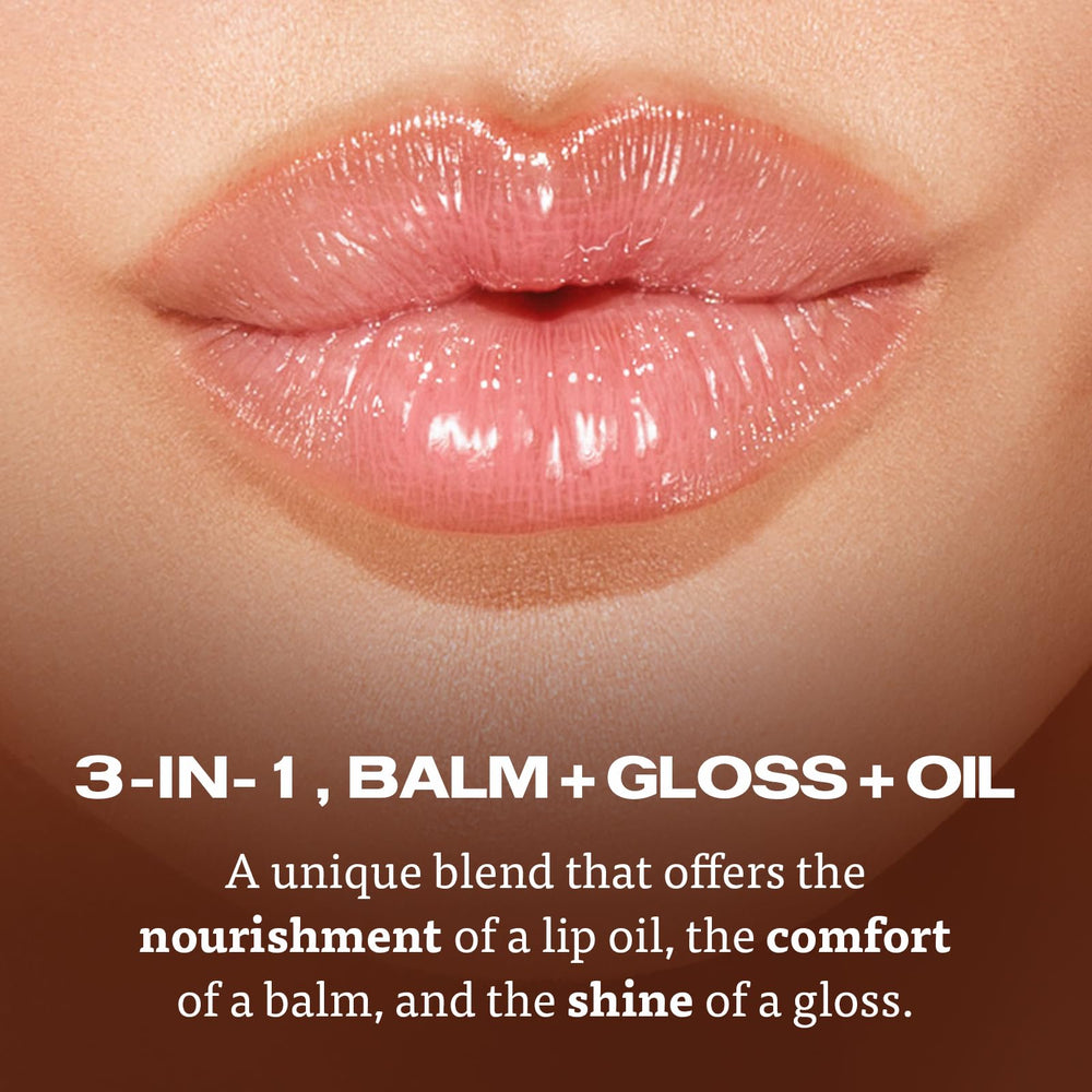Sacheu Lip Elixir ofrece textura no pegajosa para un acabado suave.