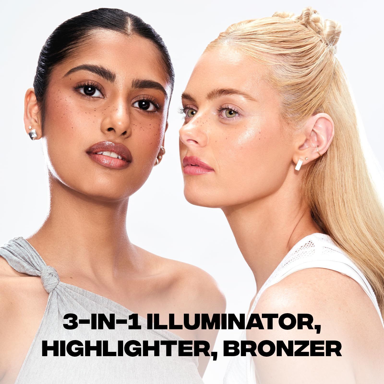 Sacheu Liquid Glow STAY-N brillo para cuerpo en hombros y clavículas.