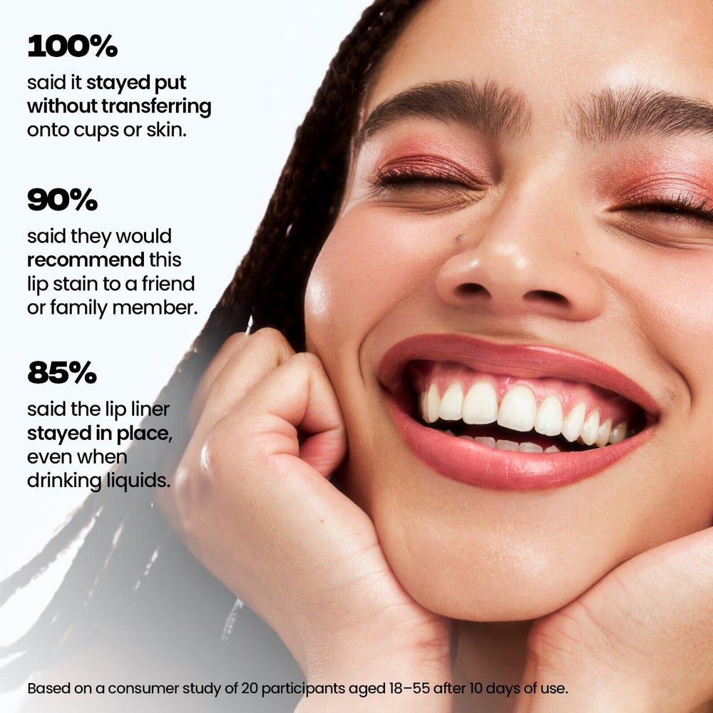 Sacheu STAY-N con ácido hialurónico y vitamina E para labios nutridos.