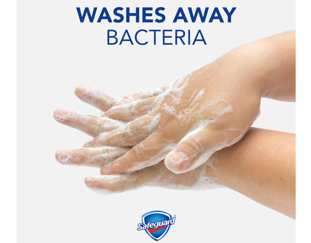 Detalle de la textura: Blanco compacto de Safeguard jabon barra antibacterial.
