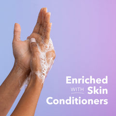 Safeguard jabón para manos, con acondicionadores para piel suave.
