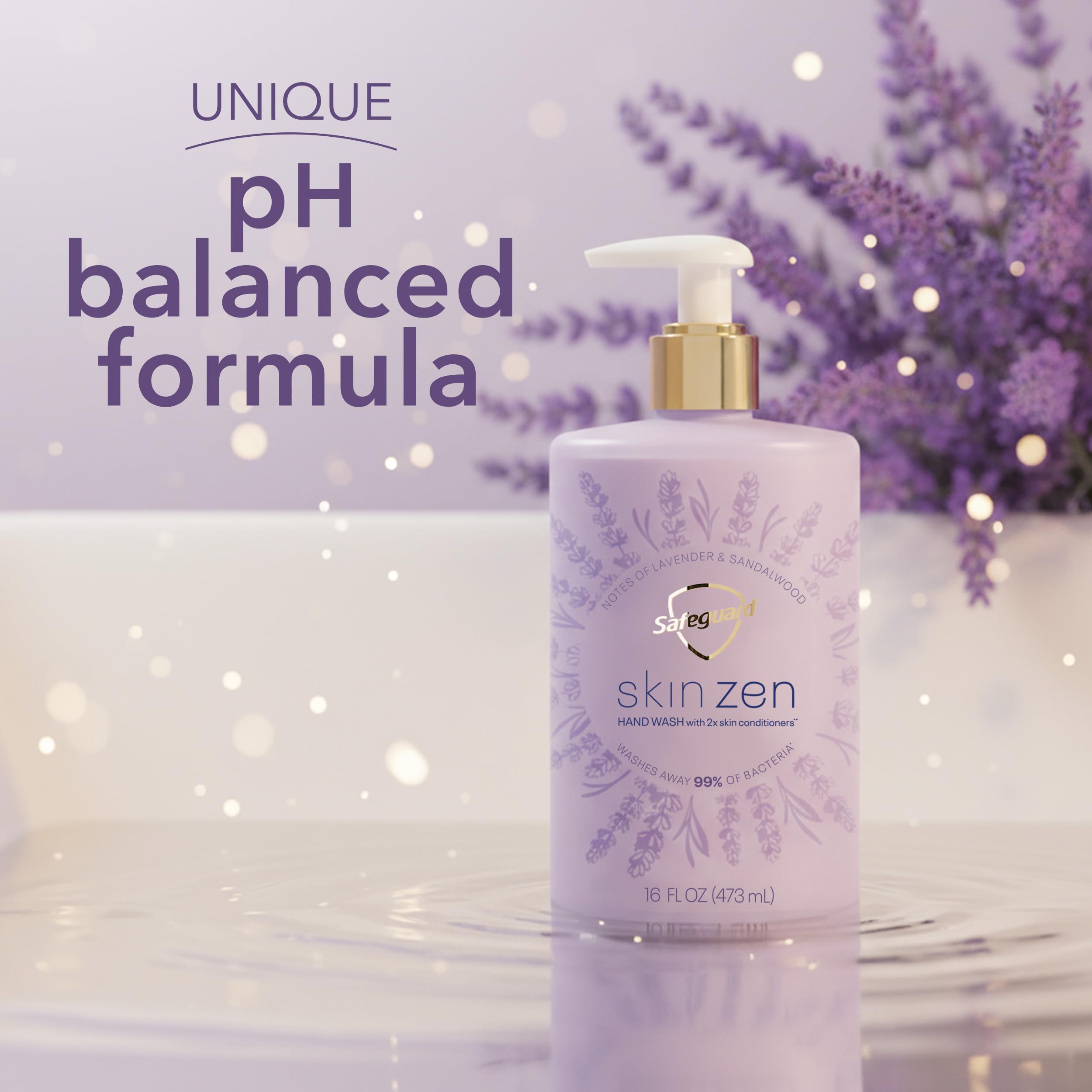 Skin Zen espuma para manos, limpieza suave y agradable