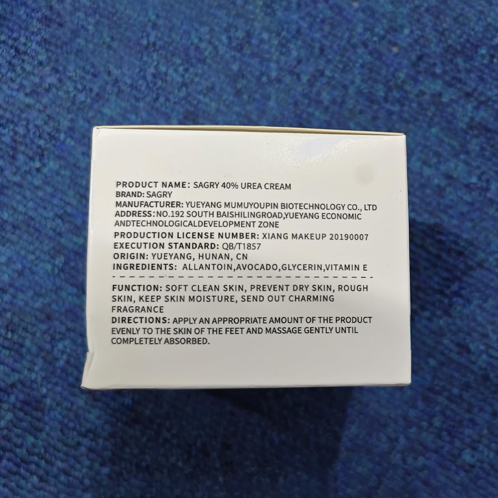 Sagry Crema Urea 40% para manos: piel más suave y flexible.
