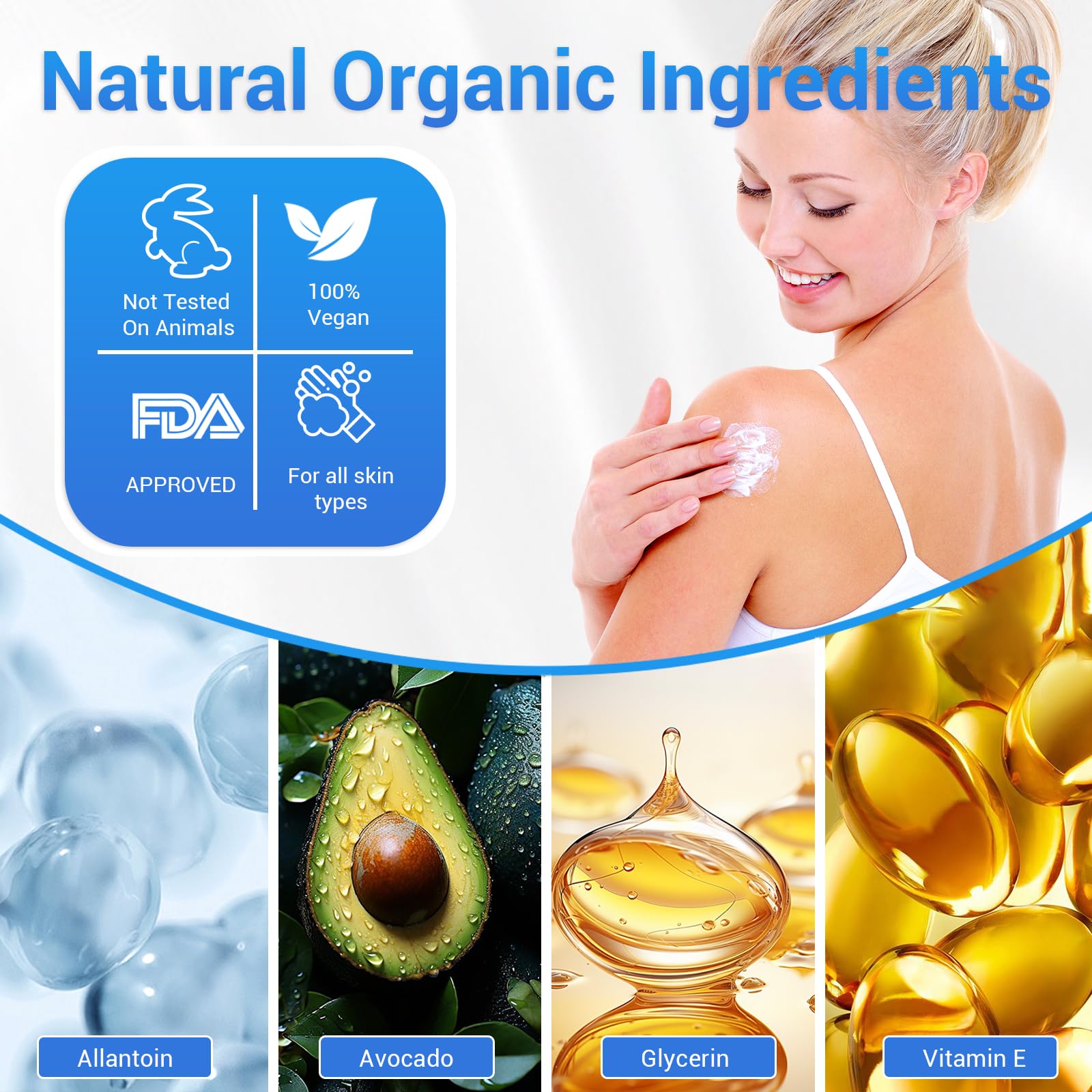 Sagry Crema Urea 40% sin parabenos y libre de crueldad.