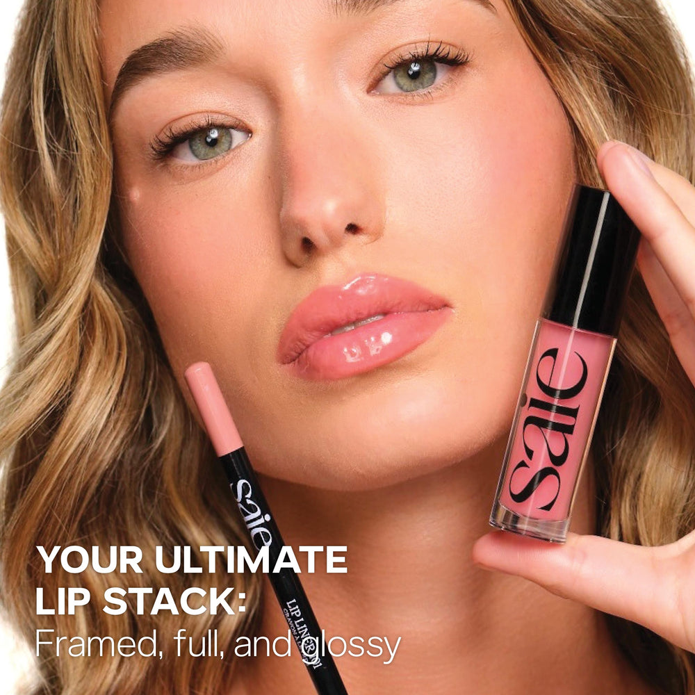 Saie Lip Liner 101: embalaje mínimo para una experiencia más sostenible.