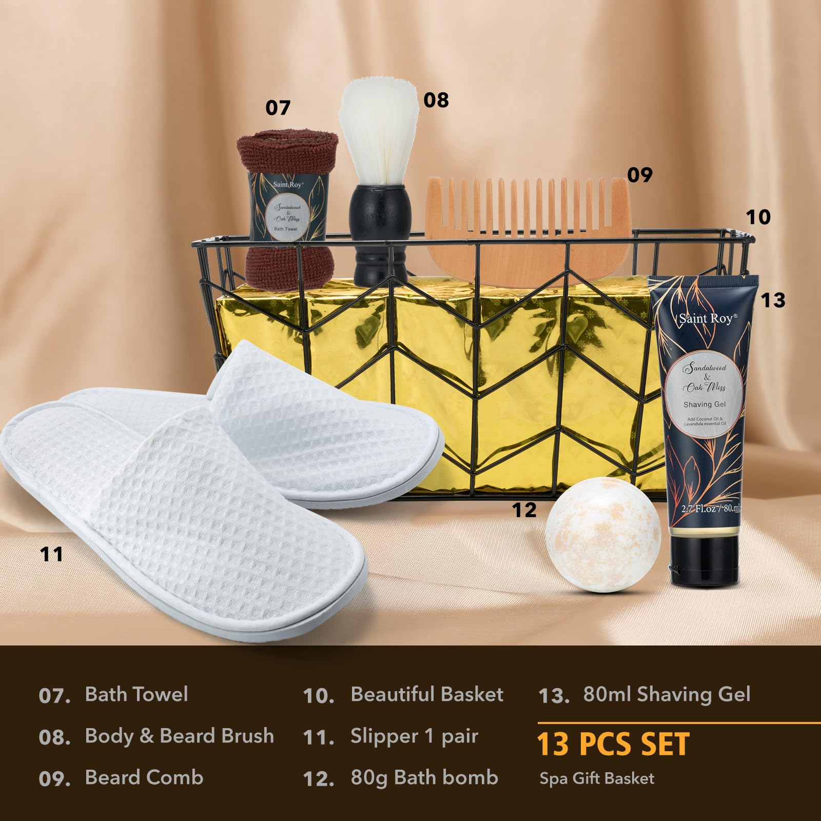 Crema corporal hidratante Saint Roy para piel suave